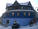 Computer Byte Lauscha blaues Haus
