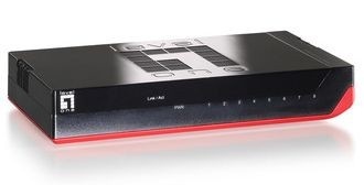 Switch 8*10/100/1000 MBit Level One GSW-0807