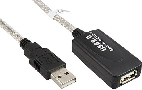 USB-Signalverst�rker/Booster-Kabel 5m  USB 2.0