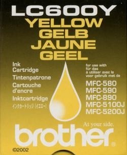 Tinte Brother LC600-Y yellow