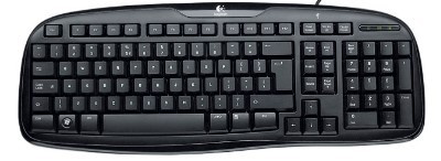 Tastatur Logitech Classic Keyboard 200 schwarz USB