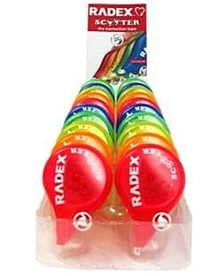 Korrekturroller Radex SCOOTER 4.2mm 5m trendfarbig