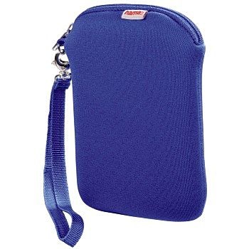 Tasche f�r 6,4 cm Festplatte Neopren blau 95506