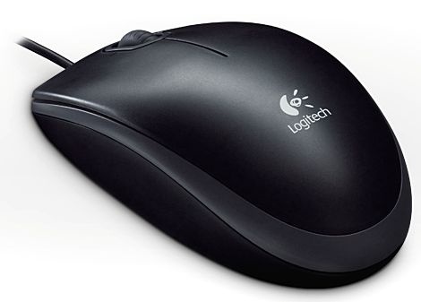 Maus Logitech B110 optical Mouse USB schwarz
