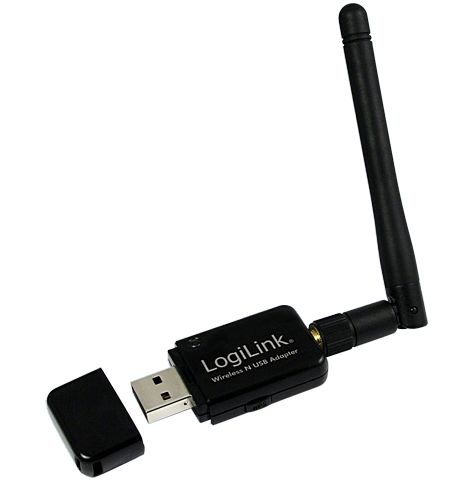 Funknetzkarte USB Micro Adapter 150 MBit WPS LogiLink WL0085