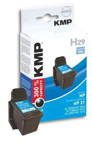 Tinte HP C9351AE No. 21 kompatibel KMP
