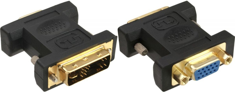 DVI-Adapter-Stecken an VGA-D-SUB-Buchse