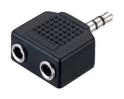 Audio-Adapter 1KS-2KB mono