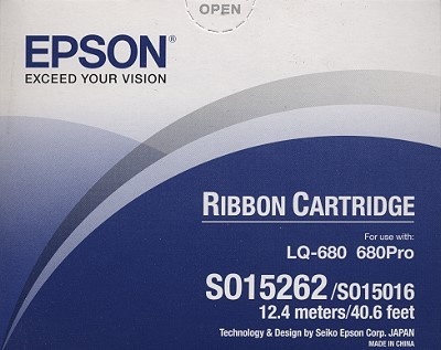 Farbband Epson LQ 670/680/860/1060/2500/2550 schwarz Orig.