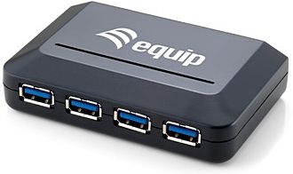 USB-Hub  4fach USB 3.0 Pocket-Format equip 128945