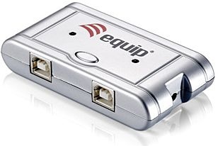Data-Switch USB 2.0 Matrix 2 PCs - 3 USB Ger�te equip 128548