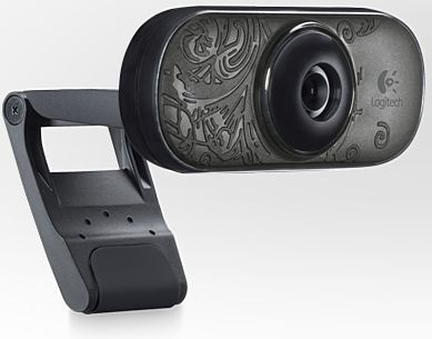 Webcam Logitech C210 schwarz USB 2.0