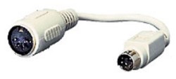 Adapter AT-Tastatur an PS/2-System