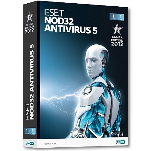 Antivirus ESET NOD32 Gamer Edition 2012 boxed
