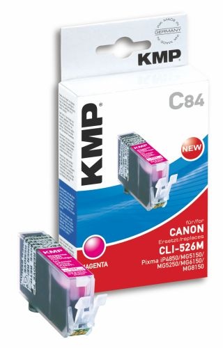 Tinte Canon CLI-526M magenta kompatibel KMP C84