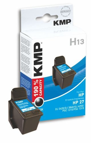 Tinte HP C8727AE No. 27 kompatibel KMP H13