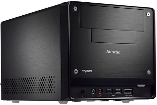 XPC-Geh�use Shuttle SH67H3 H67 S1155 DDR3 black