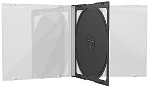CD-H�lle Jewelcase doppelt (einzeln)