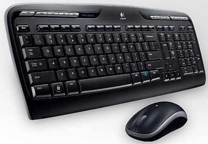 Logitech-Desktop wireless MK320 schwarz