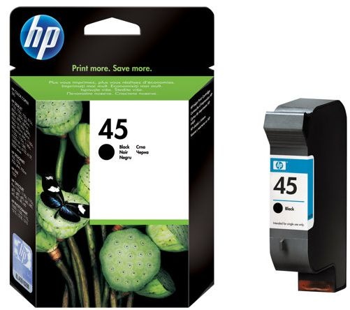 Tinte HP 51645A f�r DJ 800er-Serie schwarz No. 45