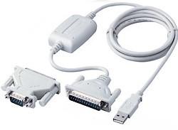 USB-Adapter an seriell 9/25polig SUB-D (USB 1.1)