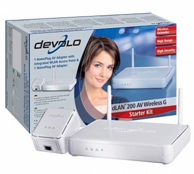 devolo dLAN 200 AV Wireless extender G Starter Kit