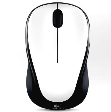 Maus Logitech Cordless Mouse M235 ivory white