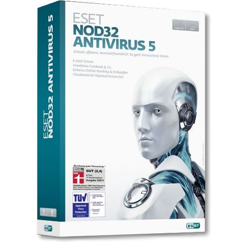 Antivirus ESET NOD32 Home f�r 2 PCs