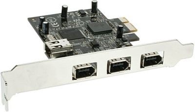 PCIe Firewire Schnittstellen 4fach max. 400 MBit/s