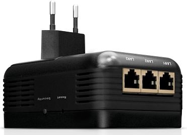 Powerline 200 Adapter Highlights Sweex LC206