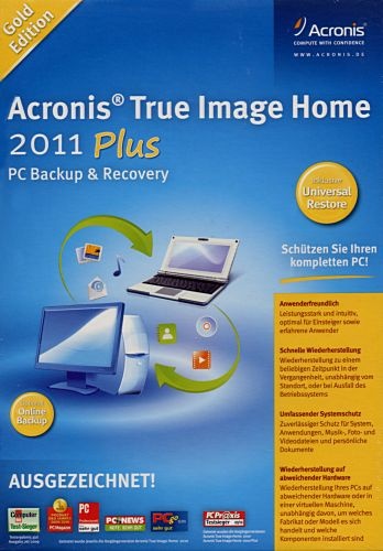 Acronis True Image Home 2011 inkl. Plus Pack