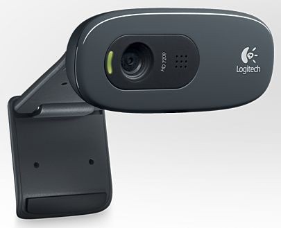 Webcam HD Logitech C270 USB 2.0 schwarz