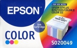 Tinte Epson Stylus Color II/IIs/820/1500 bunter Tank S020049