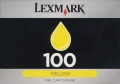 Tinte Lexmark No. 100 yellow R&uuml;ckgabe-Patrone