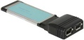 Express Card 2x Firewire 400 - IEEE 1394A