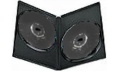 DVD-H&uuml;lle 2fach V-Box Slim 9mm schwarz