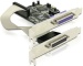 PCIe LPT Schnittstellen 2fach, 2x parallel 25-polig