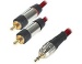 Audiokabel  5m 1KS-2CS PROFI-Qualit&auml;t vergoldet