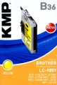 Tinte Brother LC-985y kompatibel KMP B36