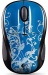 Maus Logitech Cordless Mouse M305 blaue Blumen