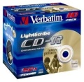 CD-R LS VERBATIM 700 MB LightScribe Jewel Case EINZELN