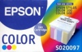 Tinte Epson Stylus Color 200/500 farbig S020097