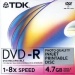 DVD-R TDK 4.7 GB 10er Jewel Case printable 8x