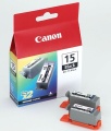 Tinte Canon schwarz  BCI15bk Original - Abverkauf!