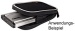 Tasche f&uuml;r 6,4 cm Festplatte Anti-Schock 84112 schwarz