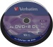 DVD+R DL Verbatim Double Layer Rohling 8,5 GB 10er Spindel