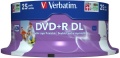 DVD+R DL Verbatim Double Layer Rohling 8,5 GB 25er Spindel P