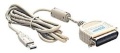 USB-Adapter an parallel/Centronics (USB 1.1)