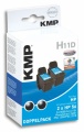 Tinte HP C9502AE schwarz 2xNo. 56 kompatibel KMP H11D