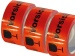 Klebeband 66m*50mm VORSICHT GLAS rot